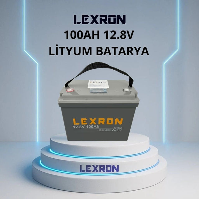 100Ah 12.8V LiFePO4 Lityum Batarya
