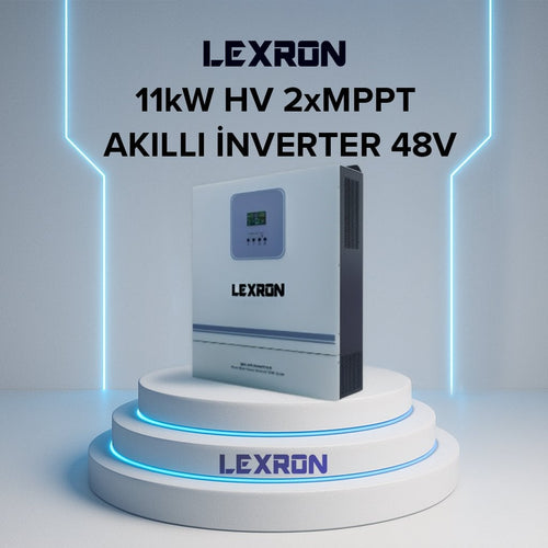 Lexron 11kW HV 2xMPPT Akıllı İnverter 48V