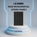 Ecosol 160W Monokristal Güneş Paneli 5BB