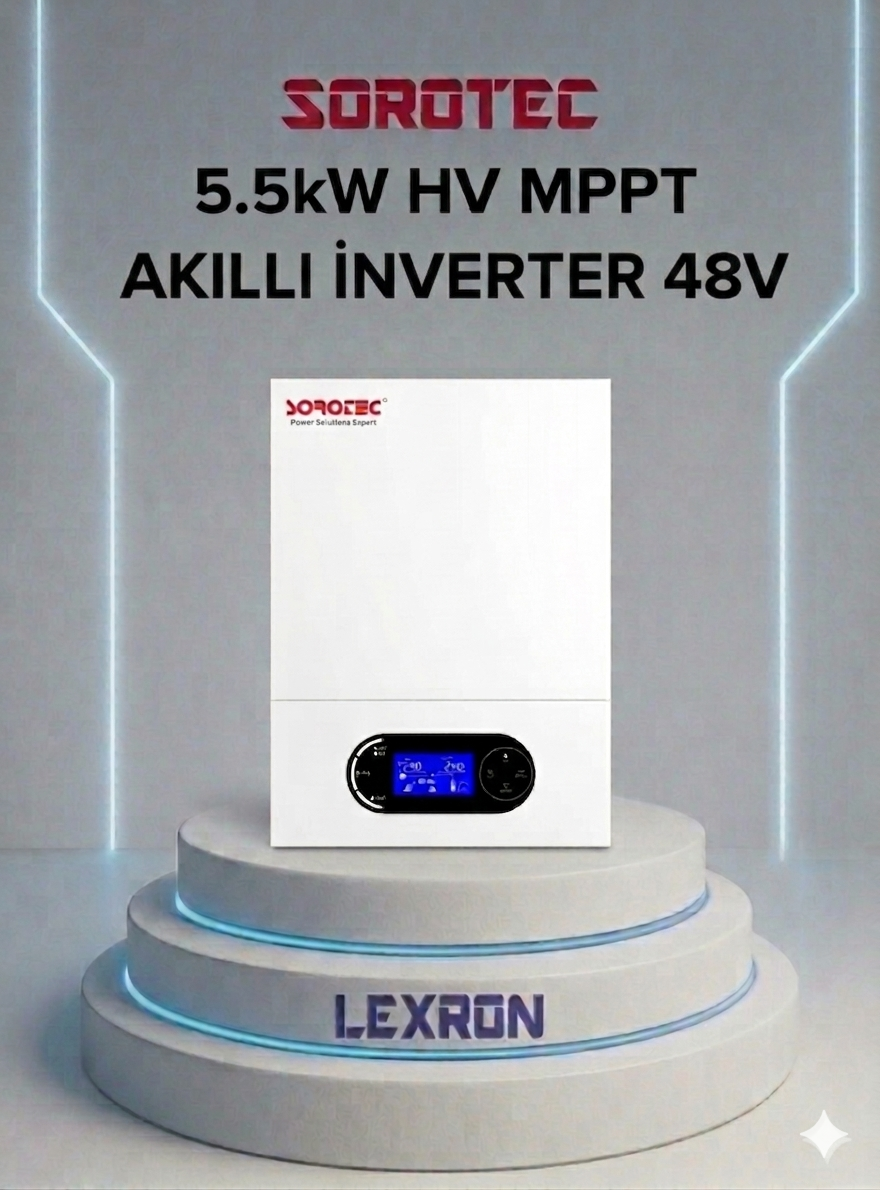 Sorotec 5.5kW HV MPPT Akıllı İnverter 48V