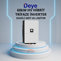 Deye SUN-60K-SG01HP3 60kW Hibrit Trifaze HV İnverter