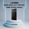 Lexron 655W Half-Cut TOPCON Güneş Paneli