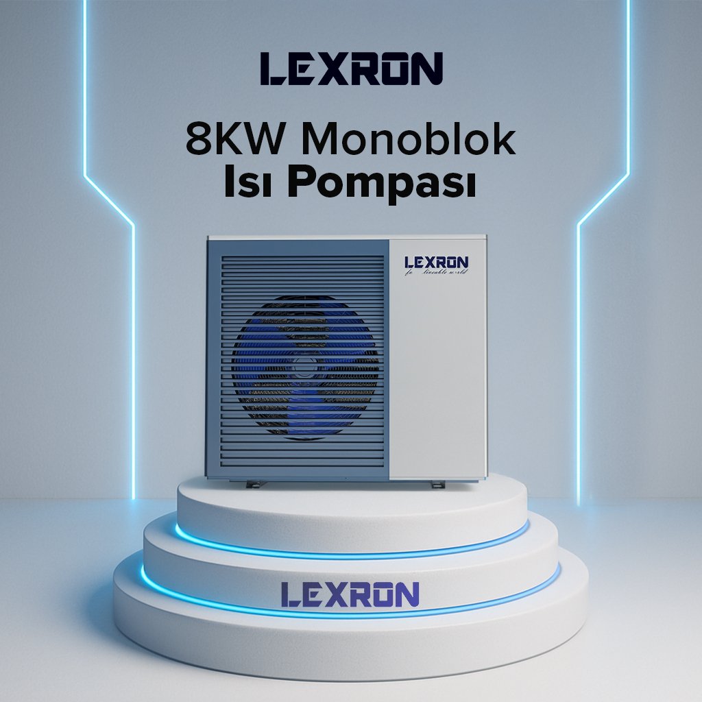 Lexron 8kW Monoblok Isı Pompası