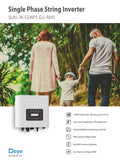 Deye SUN-3K-G 3kW On-Grid Monofaze Solar İnverter