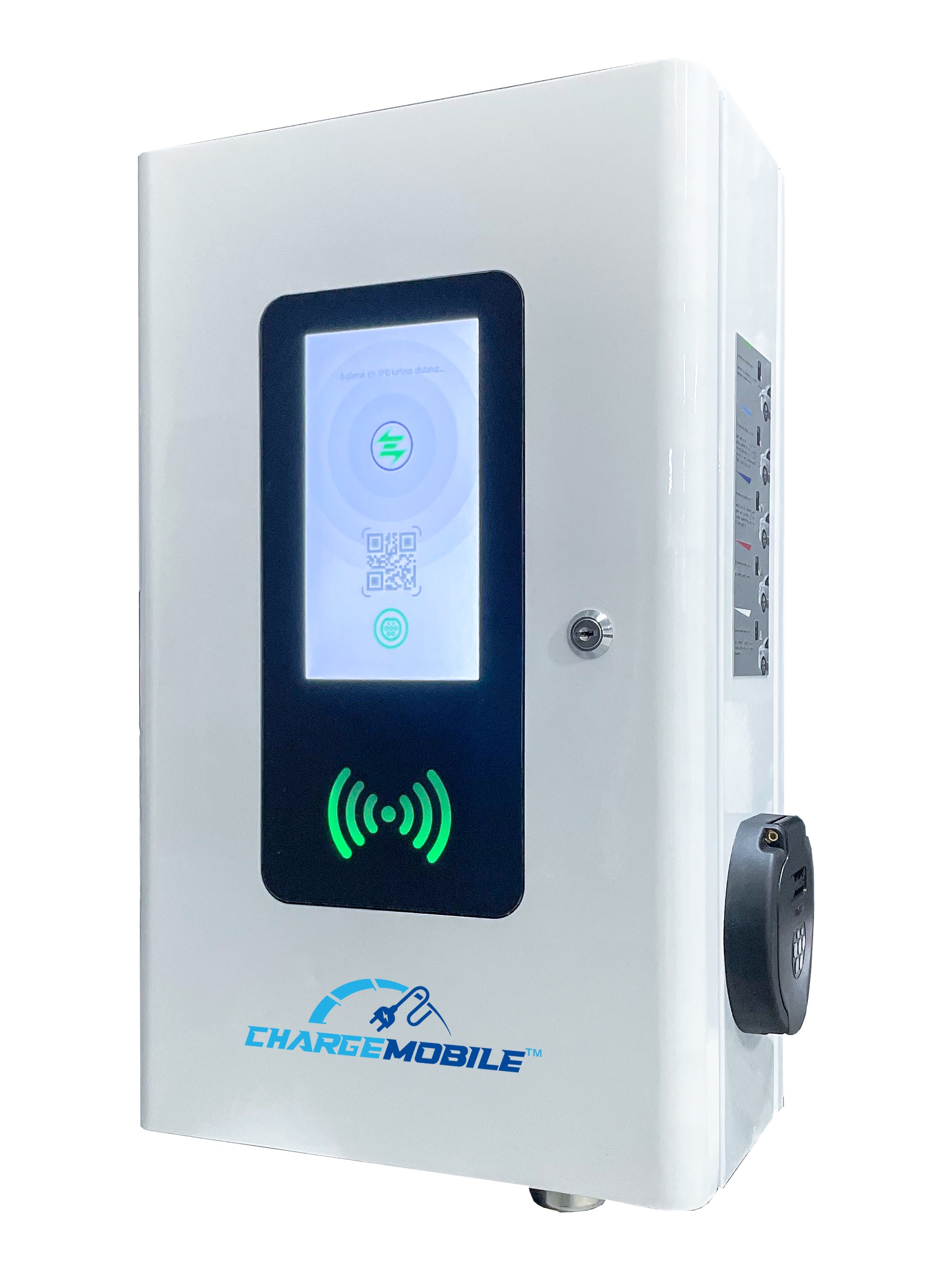 ChargeMobile CE Serisi 22kW Tam Haberleşmeli AC Şarj İstasyonu (Kablolu) - Öder Enerji