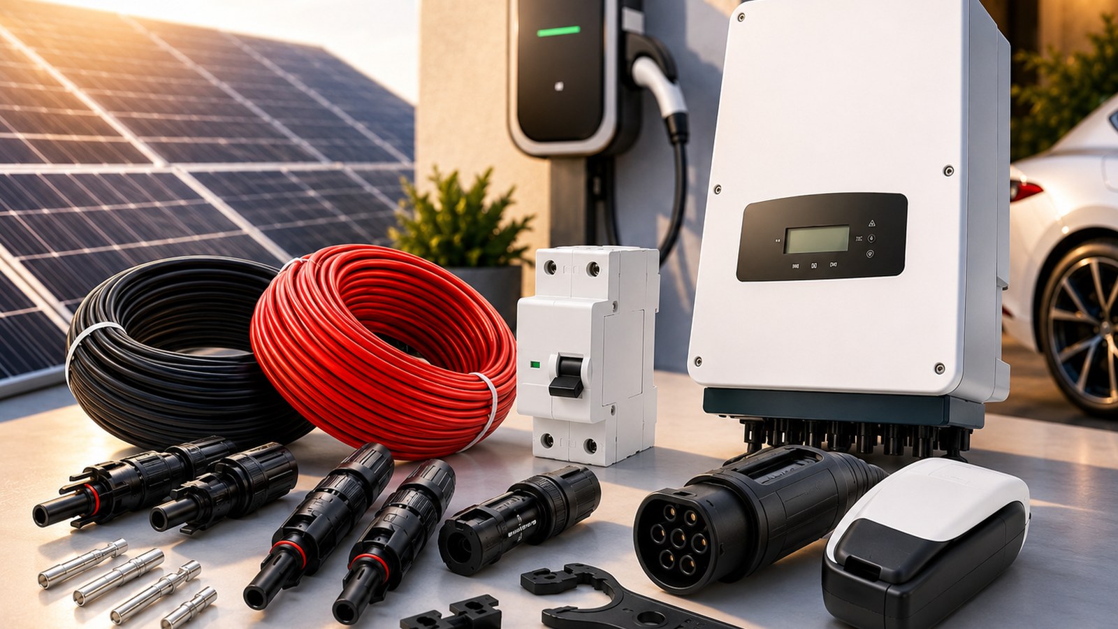 Solar panels and energy storage solution
